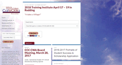Desktop Screenshot of calworksassociation.org