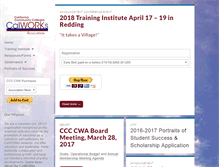 Tablet Screenshot of calworksassociation.org